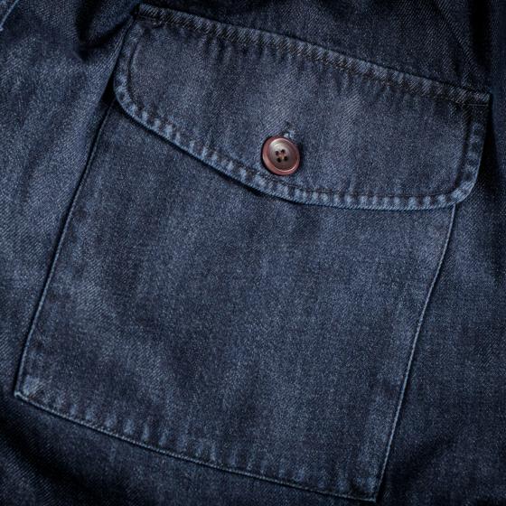 LE PANTALON SUBMARINER - WASHED DENIM