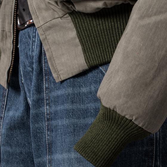 LE BLOUSON "AVIATEUR" TYPE B-10 RIPSTOP KAKI