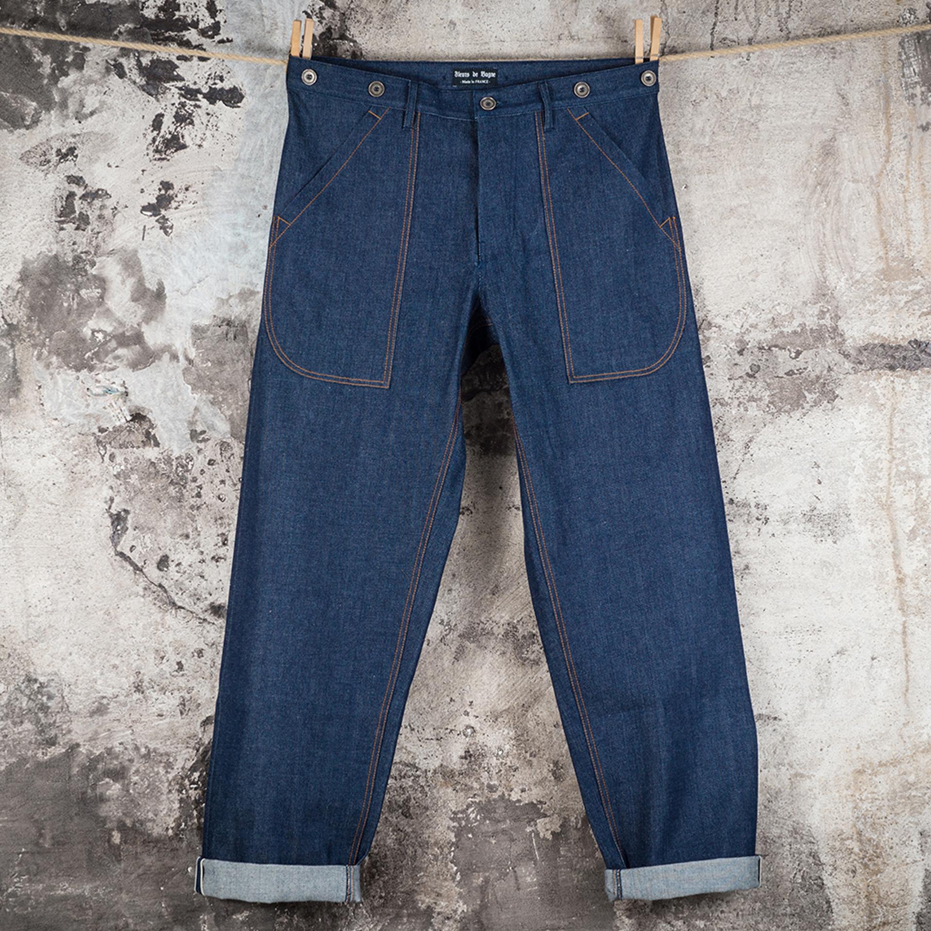 LE DENIM CARGO SELVEDGE