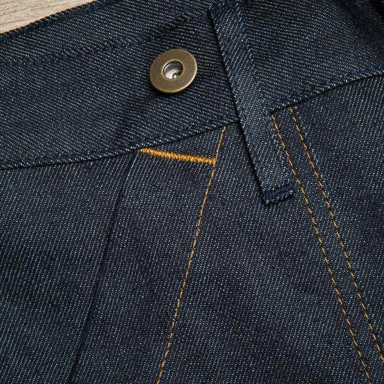 LE SHORT "DENIM CARGO SELVEDGE"