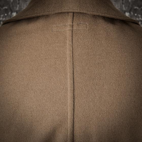 LA SURCHEMISE "50's" EN LAINE CAMEL