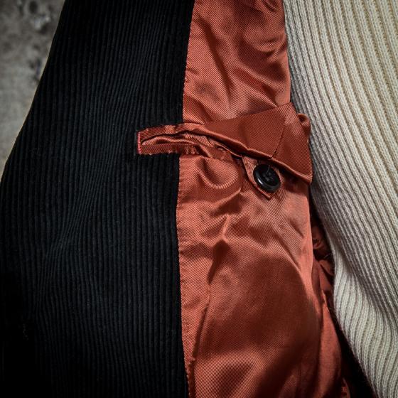 LE BLAZER "BORSALINO" EN VELOURS CÔTELÉ