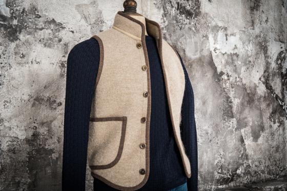 LE GILET COL OFFICIER