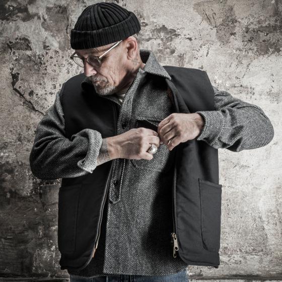 LE GILET "DISCIPLINE" NOIR