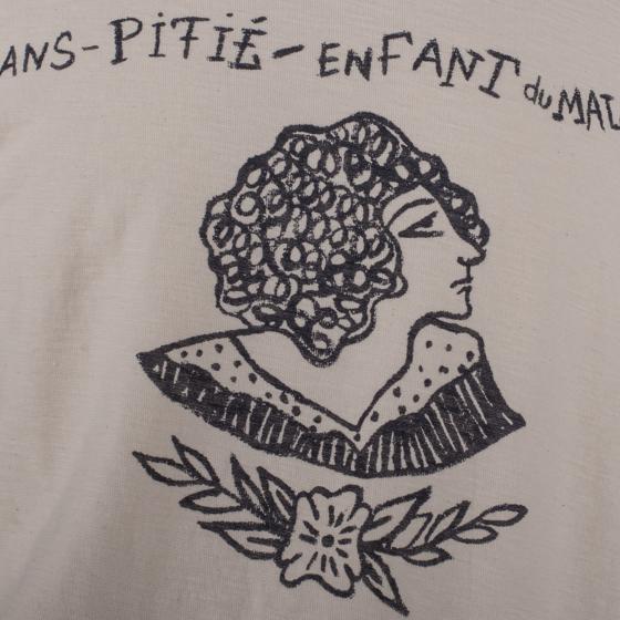 MARINIÈRE VIEILLE ÉCOLE "FULL PRINTED BOUSILLÉS" - NATUREL