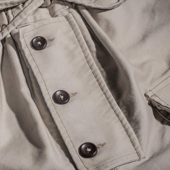 LE PANTALON SUBMARINER - STONED NATURAL MOLESKINE