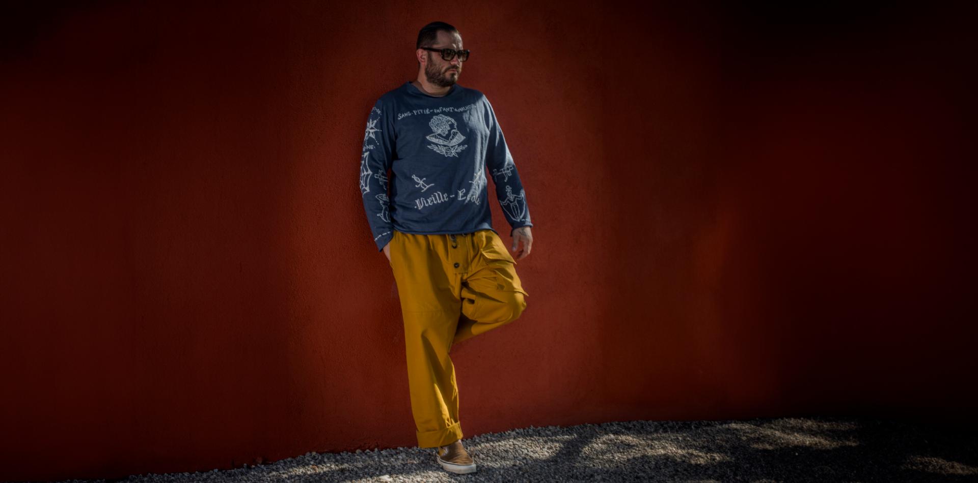 LE PANTALON "SUBMARINER" GOLD