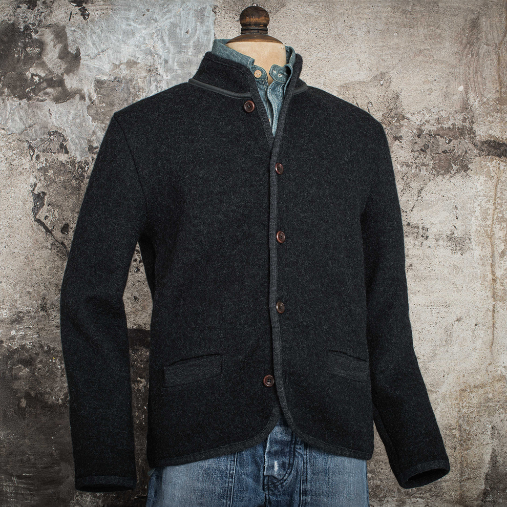 LE VESTON "COL OFFICIER"