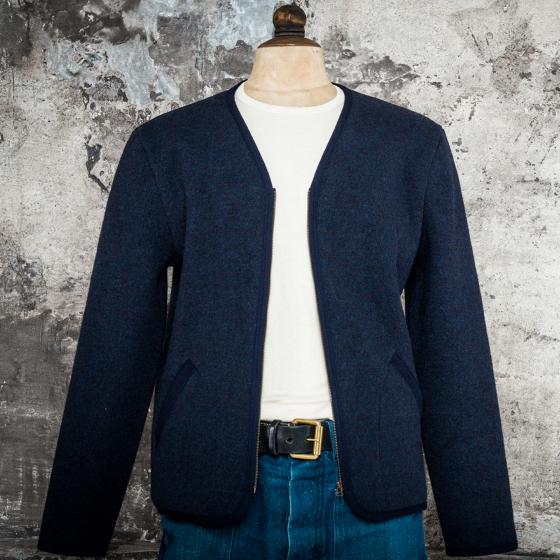 LE VESTON SANS COL ANTHRACITE