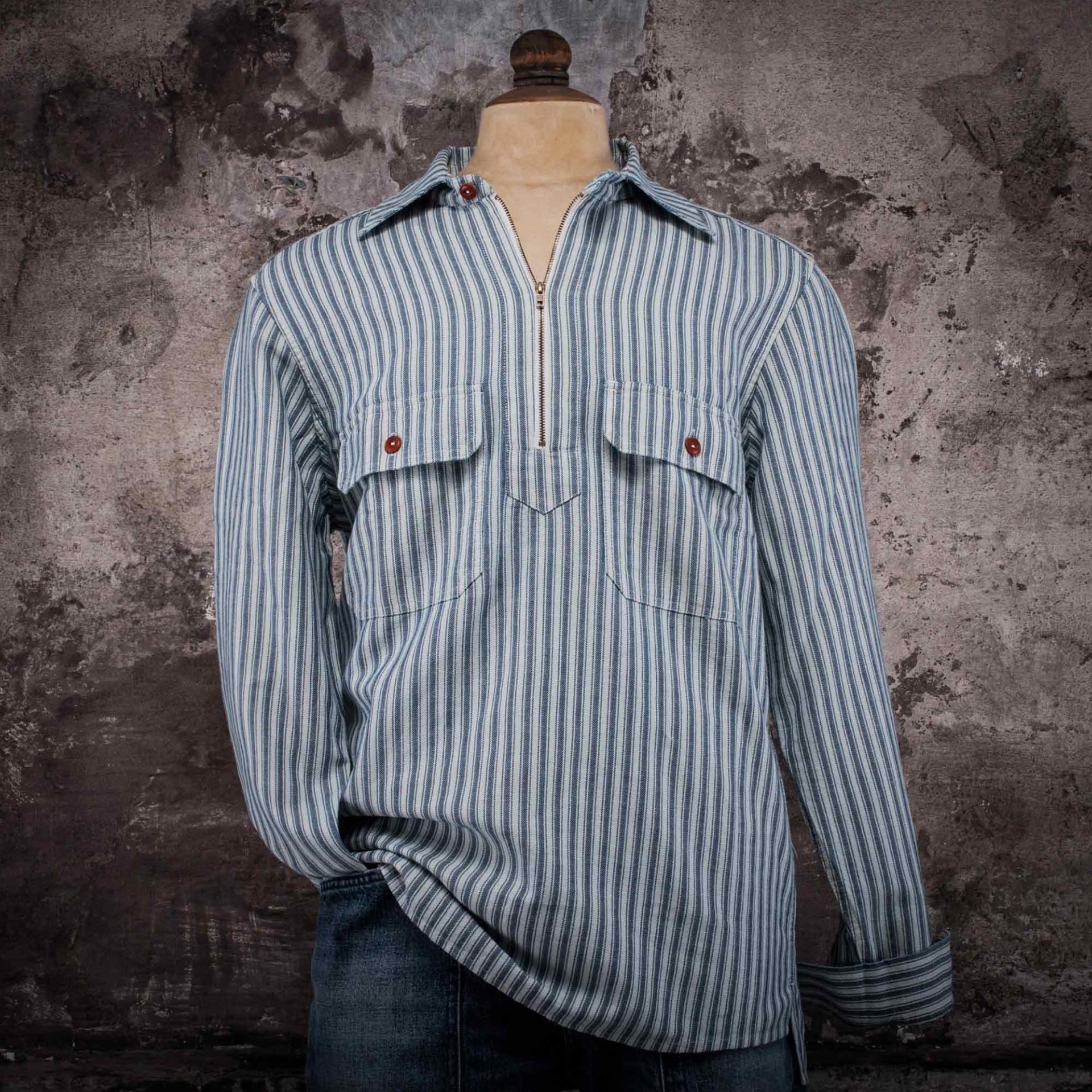 LA CHEMISE "WORKER ZIP"