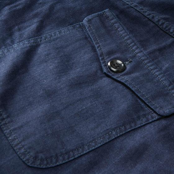 LE SHORT "LE NERVI" HBT INDIGO