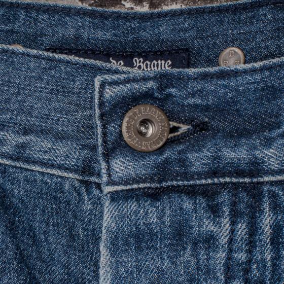 LE DENIM CARGO SELVEDGE "HEAVY USED"