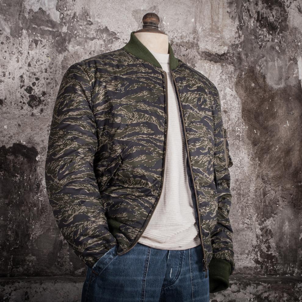 LE "BOMBERS" MA-1 TIGER STRIPE