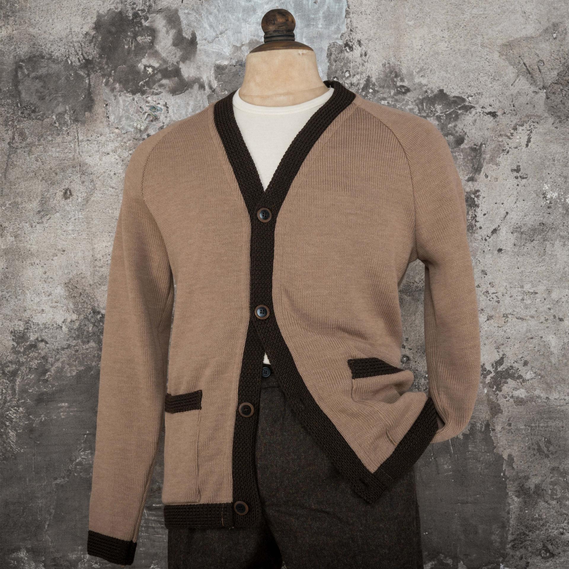 LE CARDIGAN "P'TIT LOUIS" BI-TON