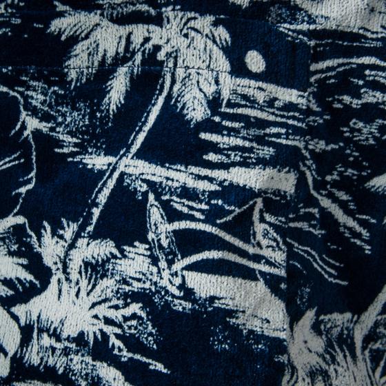 INDIGO SPONGE SHIRT "BEACH"