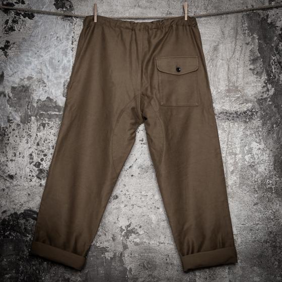 LE PANTALON "SUBMARINER" EN MOLESKINE