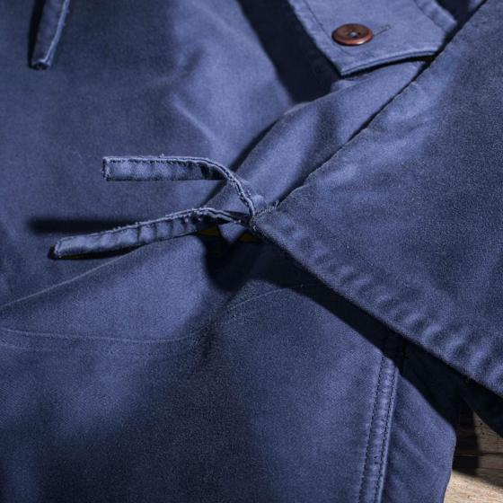 LE PANTALON SUBMARINER - STONED BLUE MOLESKINE