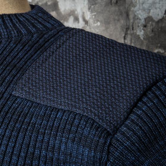 LE PULL "COMMANDO" INDIGO