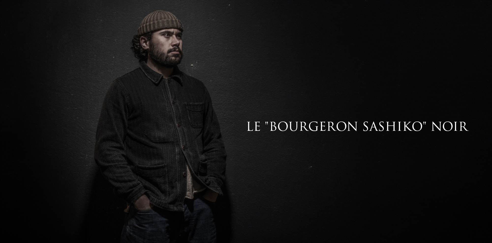 LE BOURGERON SASHIKO NOIR