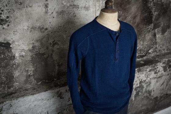 LE HENLEY "ALBERT" INDIGO