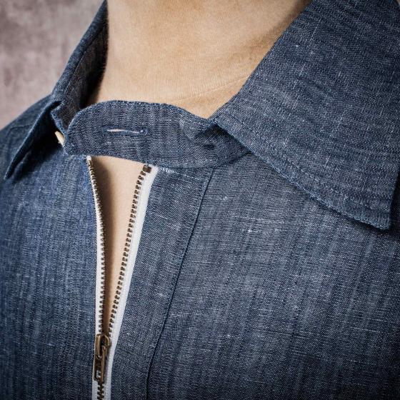 LA CHEMISE "WORKER ZIP"