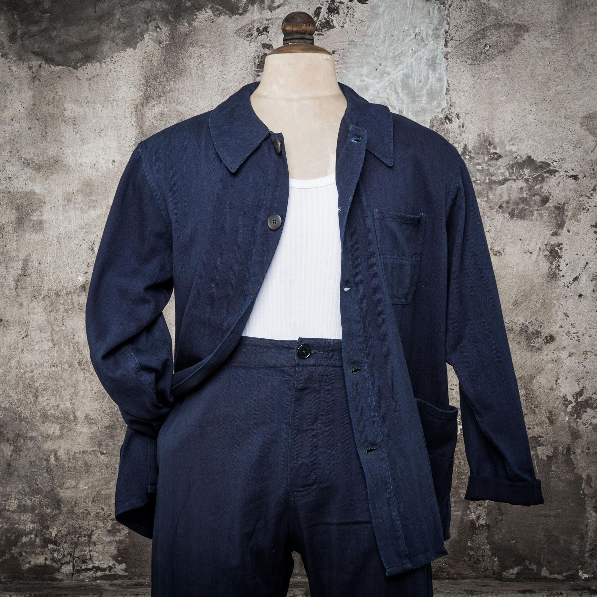 LA VESTE "LE NERVI" - HBT INDIGO