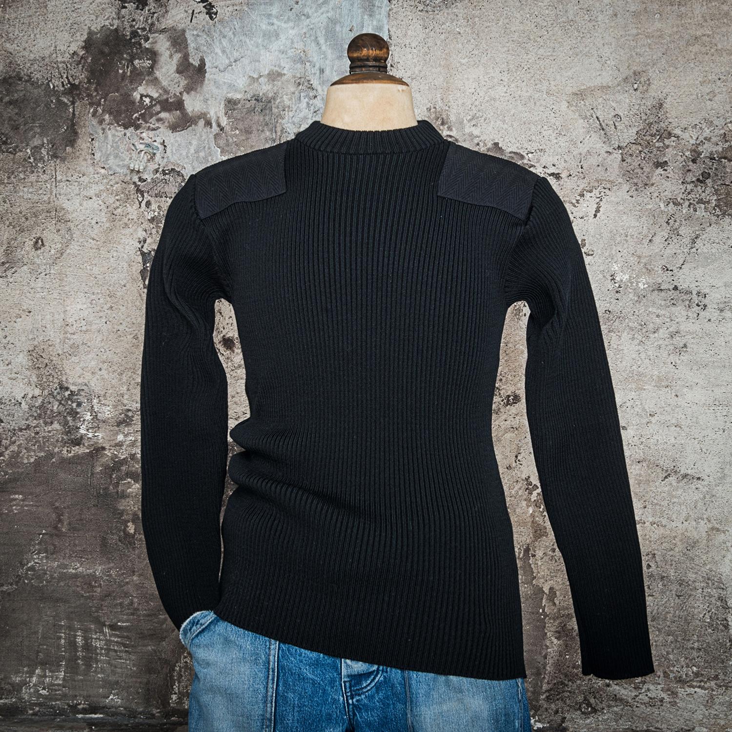 LE PULL "COMMANDO" NOIR