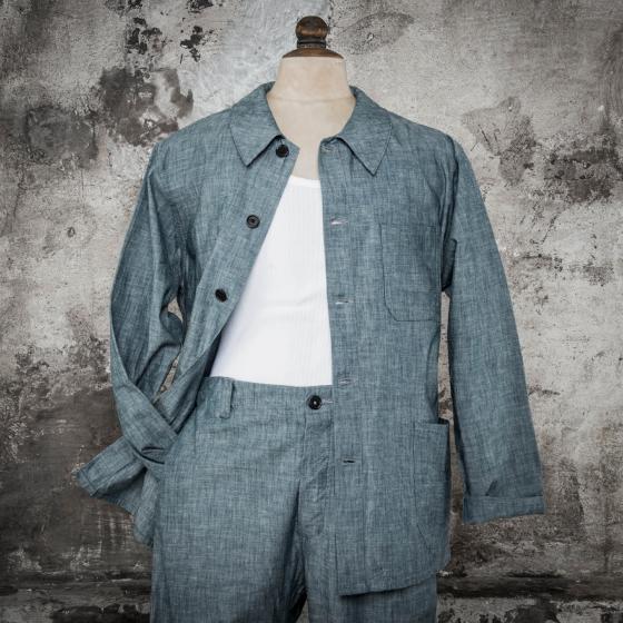 LA VESTE "LE NERVI" - CHAMBRAY