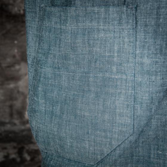 LA CHEMISETTE "CUBA 2 POCHES" - CHAMBRAY