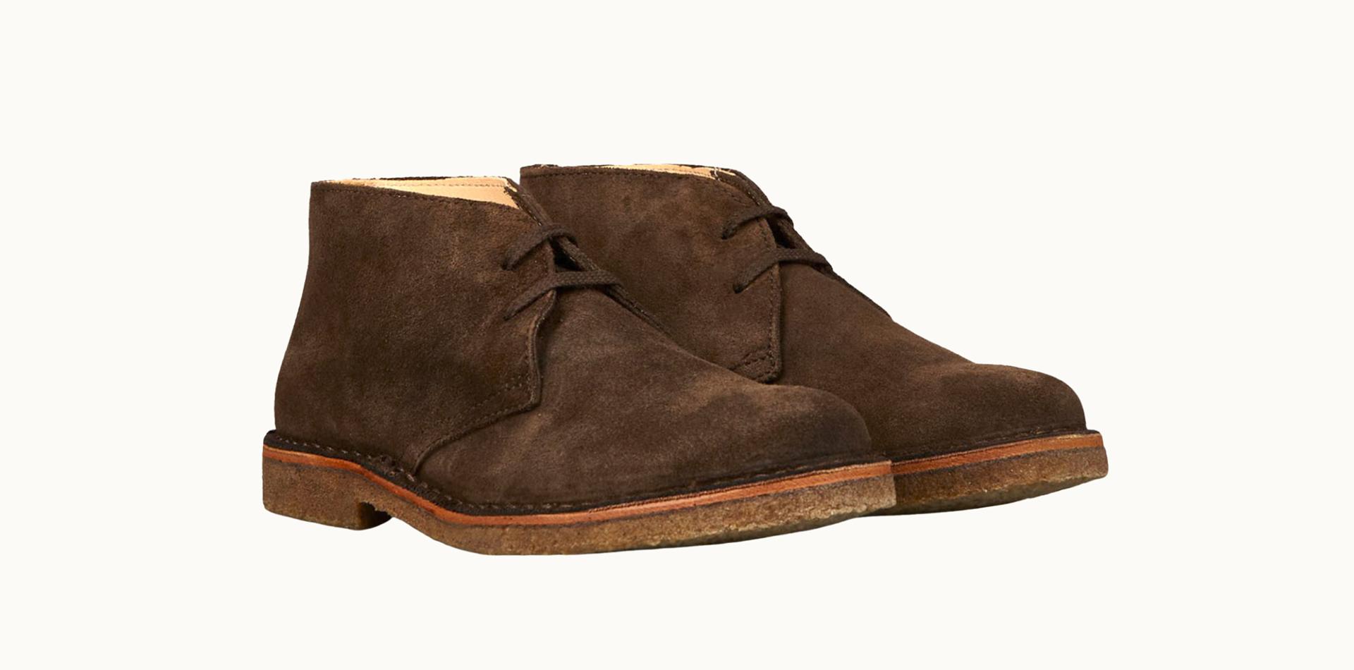 ASTORFLEX DESERT BOOTS - DARK CHESTNUT