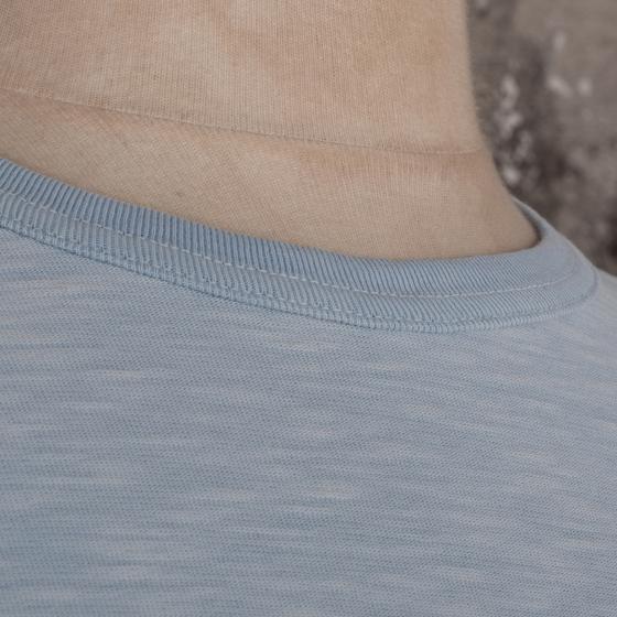 LE TRICOT "ALLER SIMPLE POUR CAYENNE" LIGHT BLUE