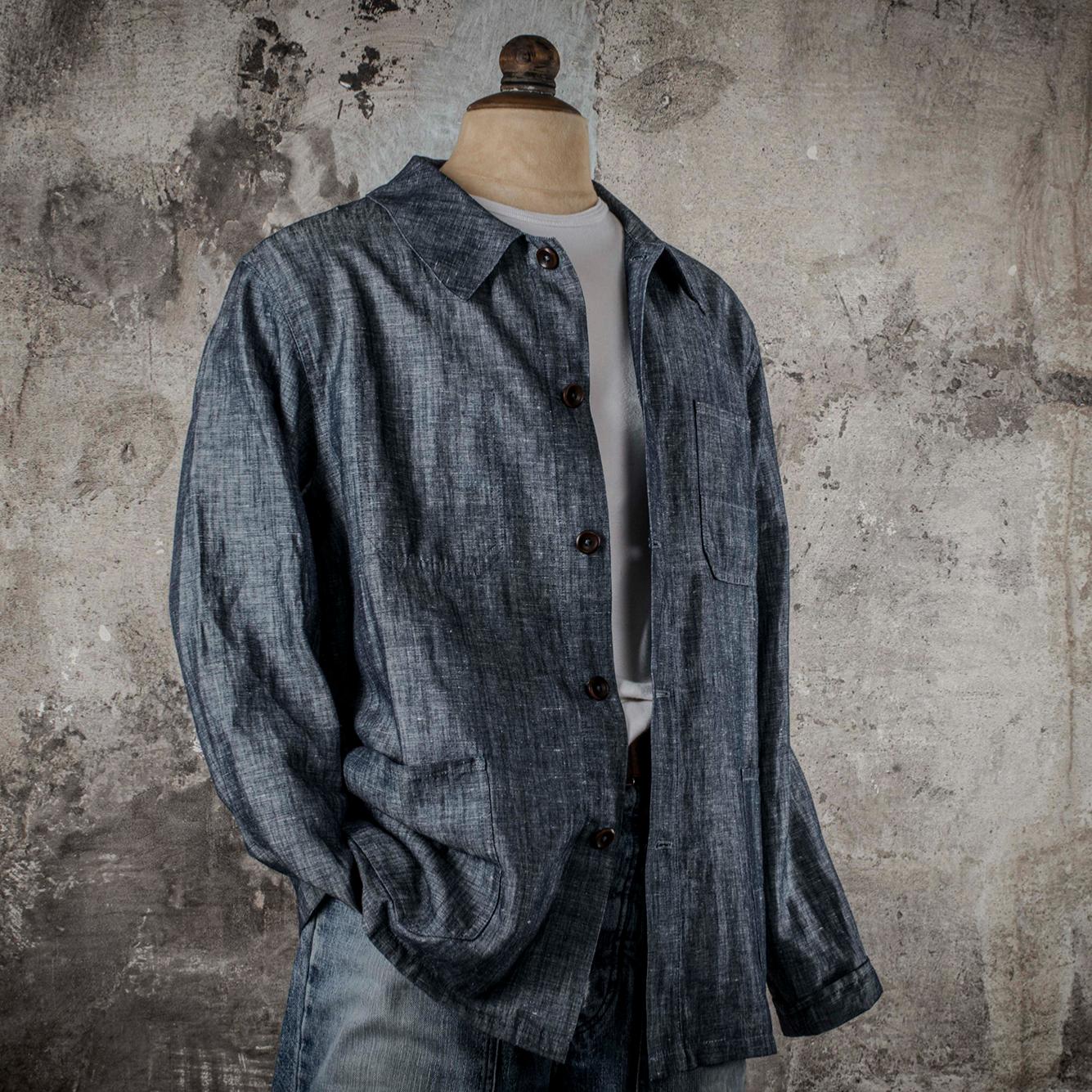 LA VESTE "LE NERVI" - CHAMBRAY