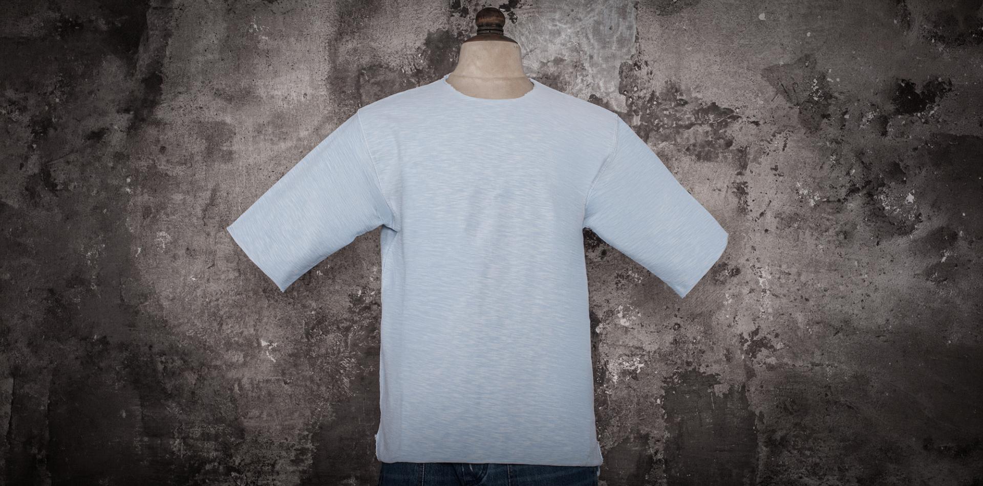 L’ÉCORCHÉ MANCHES COURTES - LIGHT BLUE