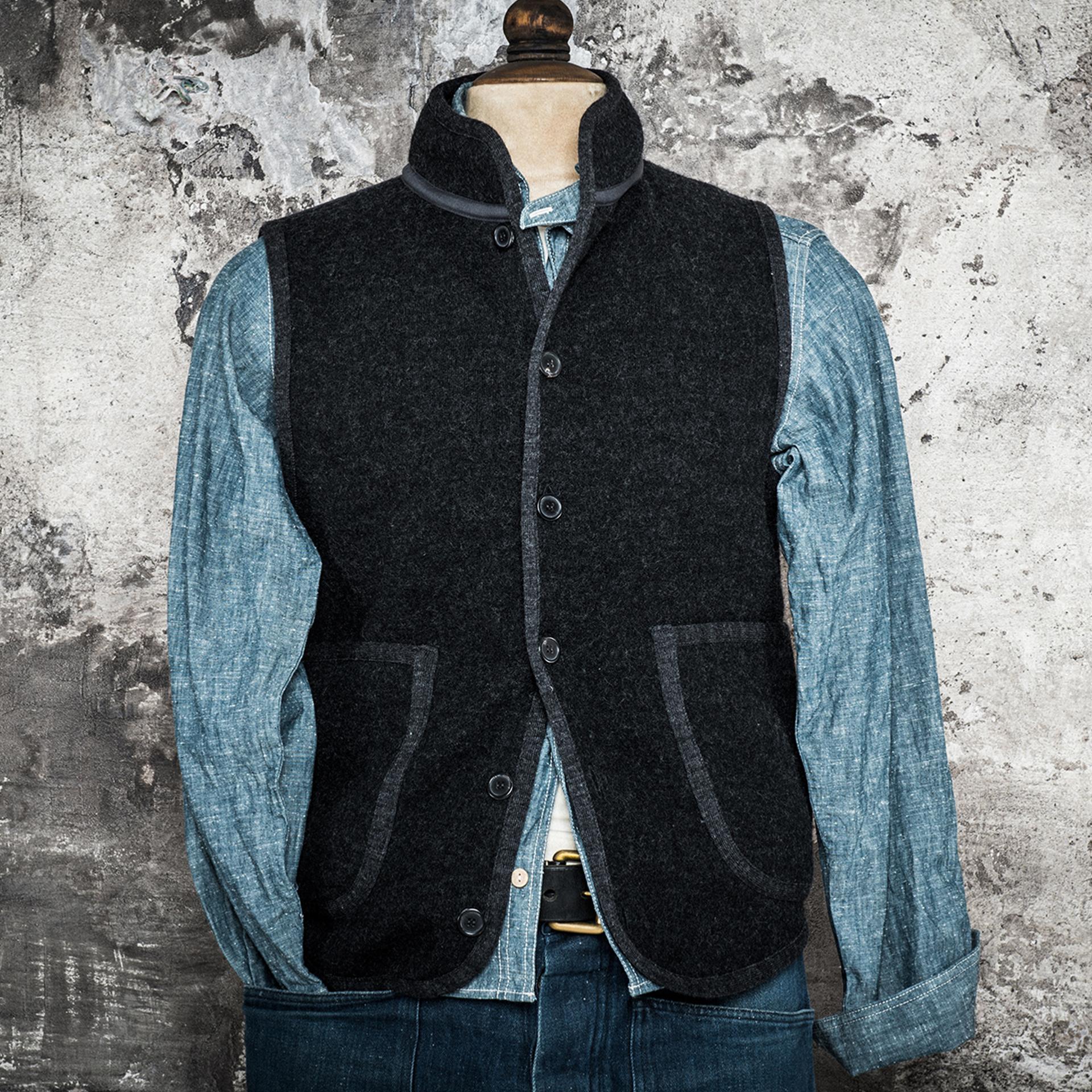 LE GILET COL OFFICIER