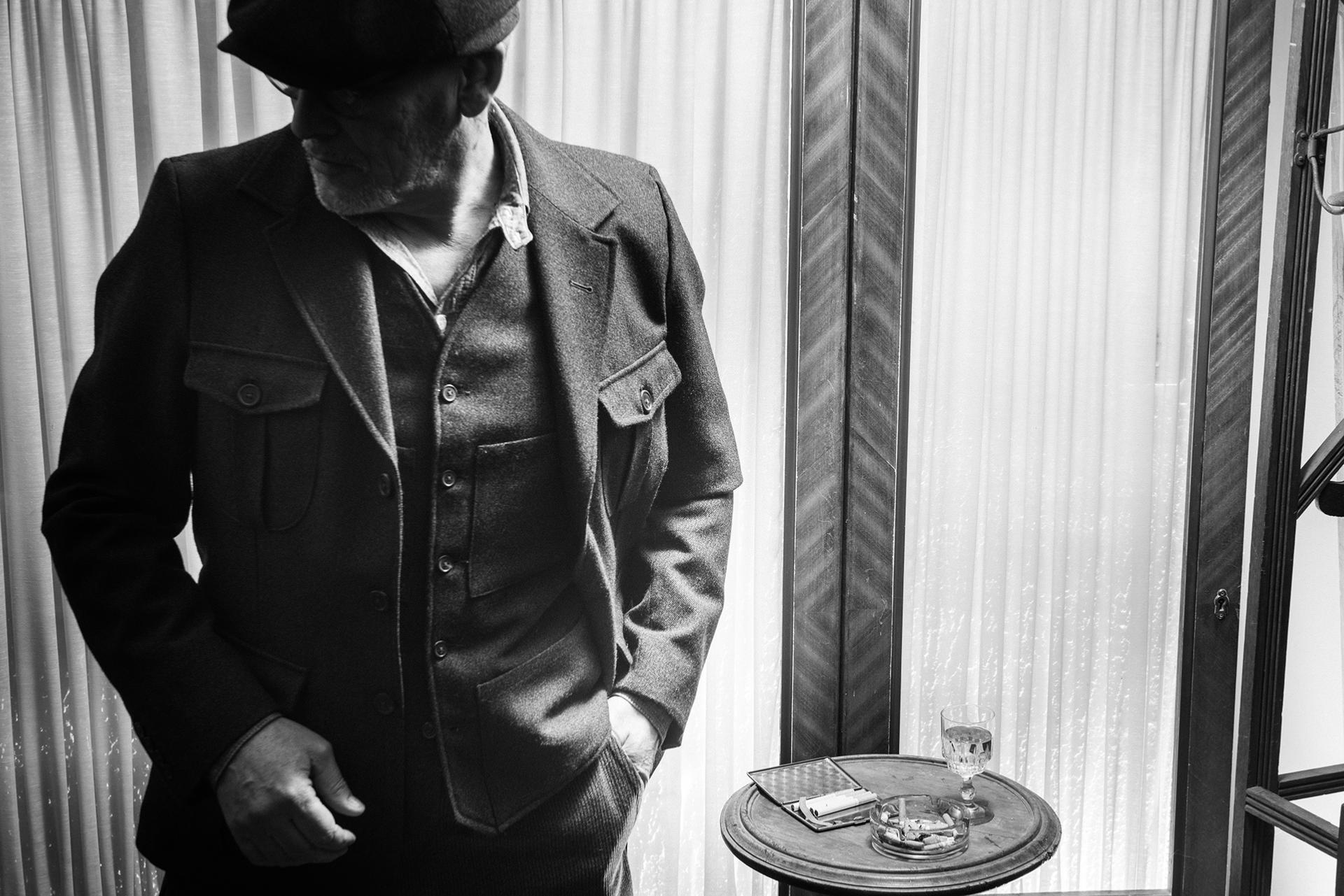 LE BLAZER "LE MILORD" CHARCOAL