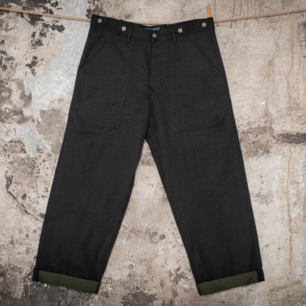 LE PANTALON CARGO HBT  METIS BLACK