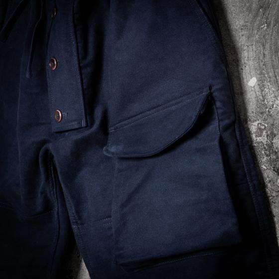 LE PANTALON "SUBMARINER" EN MOLESKINE