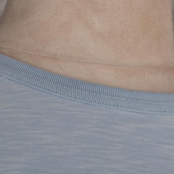 LE TRICOT "BASIC" LIGHT BLUE