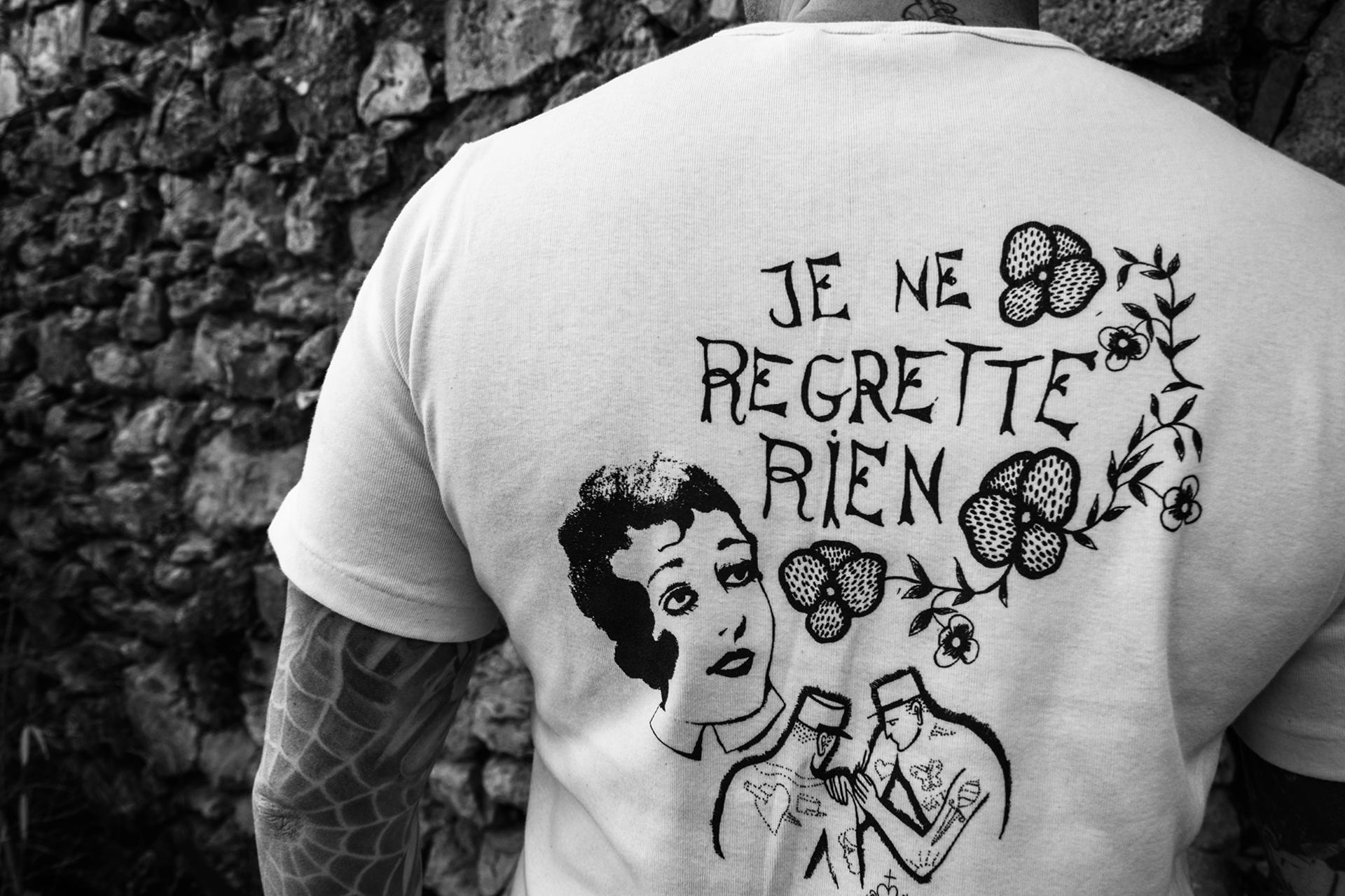LE TRICOT "JE NE REGRETTE RIEN"