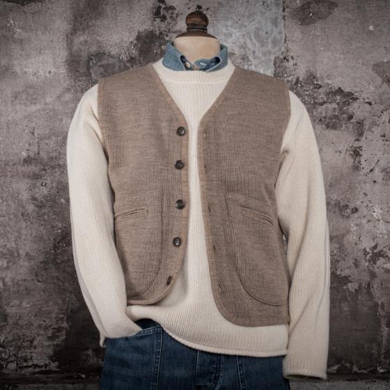 LE GILET - EMILE - SABLE