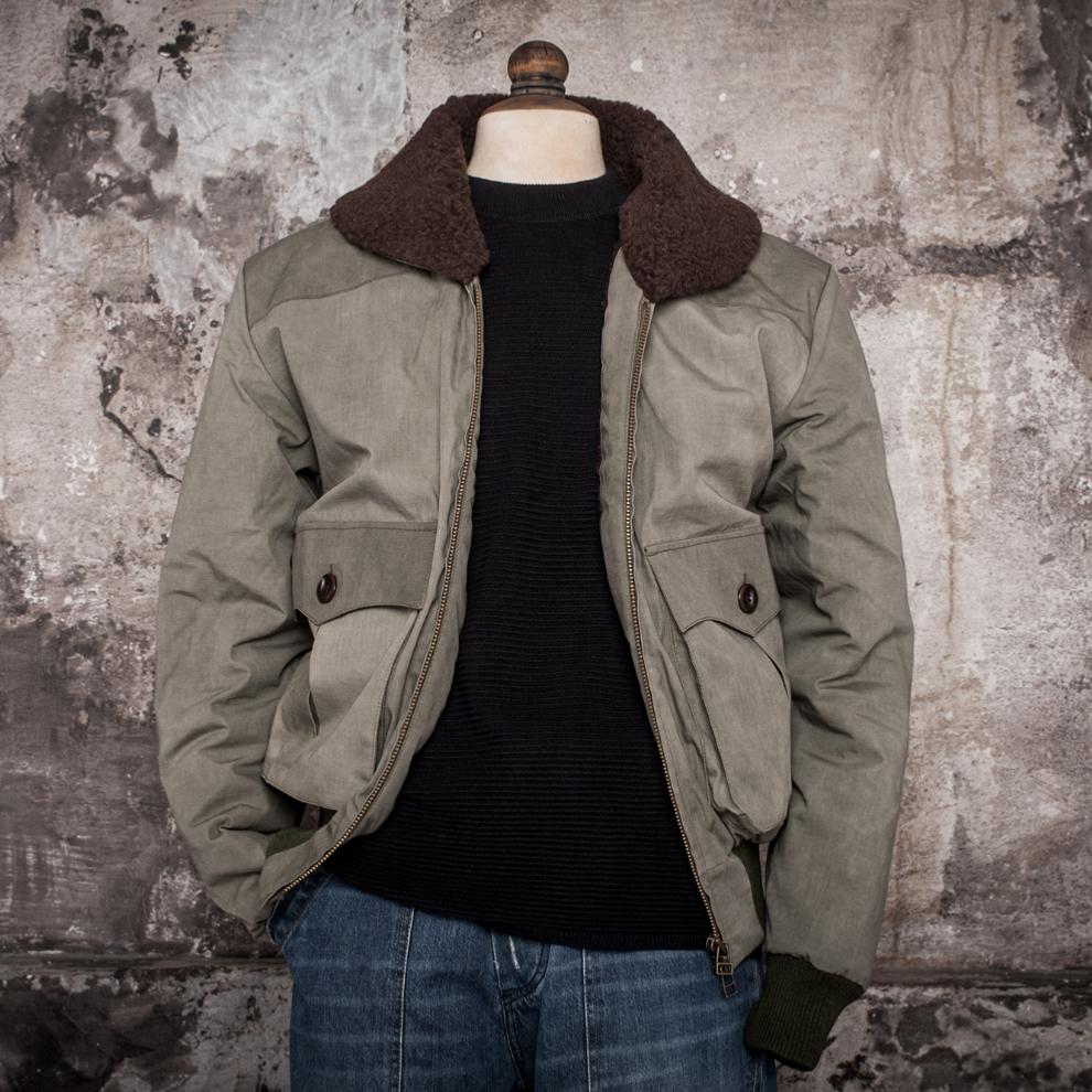 LE BLOUSON "AVIATEUR" TYPE B-10 RIPSTOP KAKI