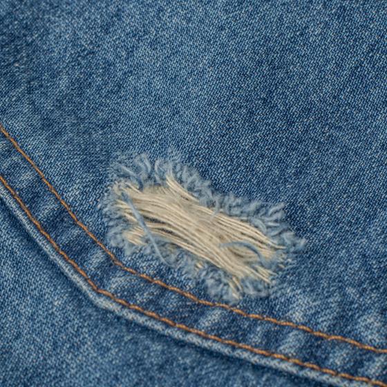 LE SHORT "DENIM CARGO HEAVY USED"