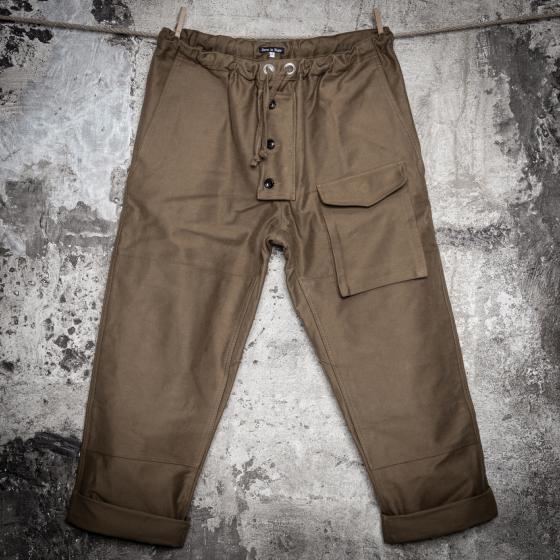 LE PANTALON "SUBMARINER" EN MOLESKINE