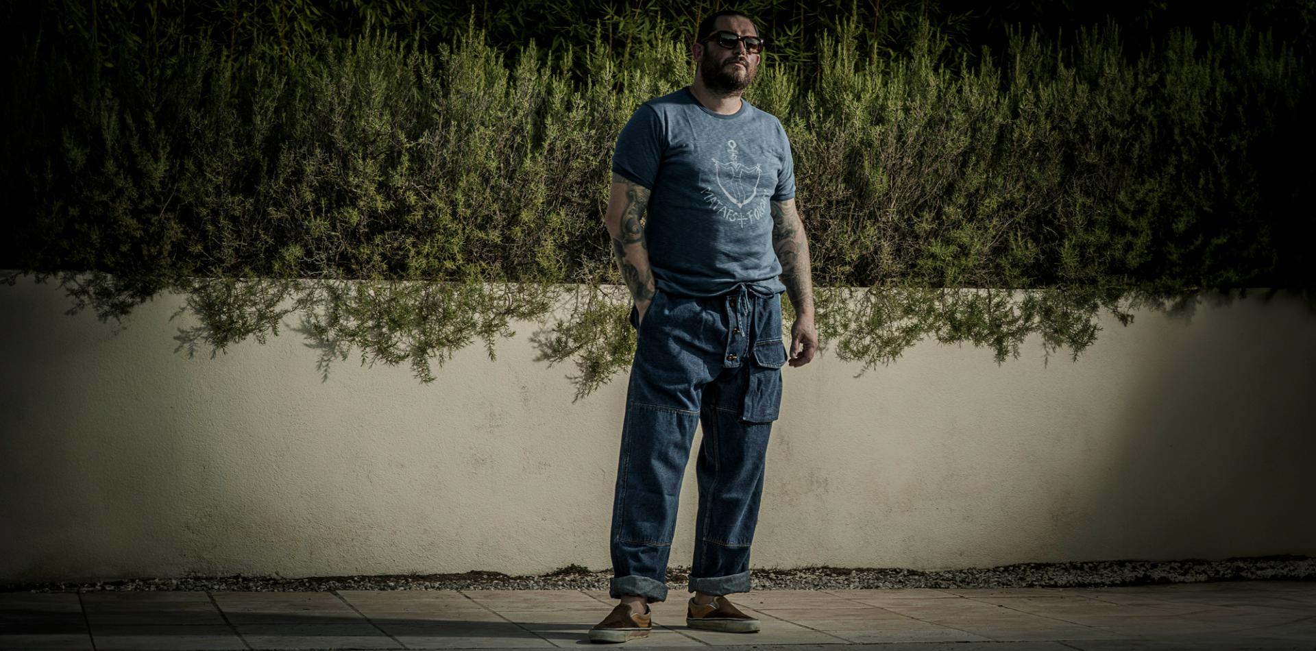 LE PANTALON SUBMARINER - WASHED DENIM