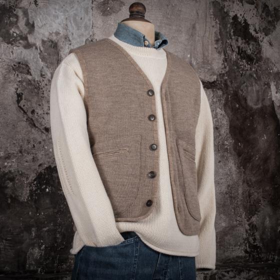 LE GILET - EMILE - SABLE
