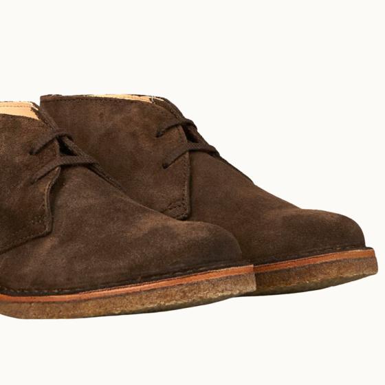 ASTORFLEX DESERT BOOTS - DARK CHESTNUT