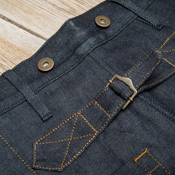 LE SHORT "DENIM CARGO SELVEDGE"