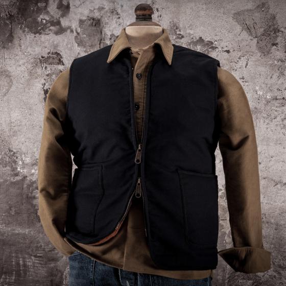 LE GILET "DISCIPLINE" NOIR
