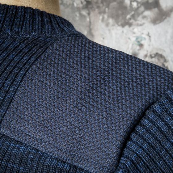 LE PULL "COMMANDO" INDIGO