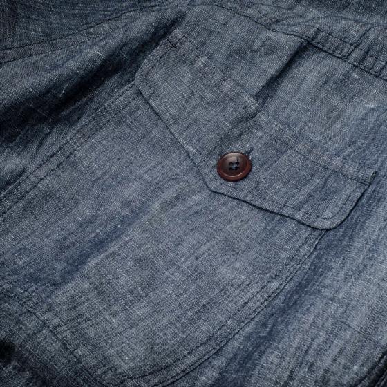 LE SHORT "LE NERVI" CHAMBRAY